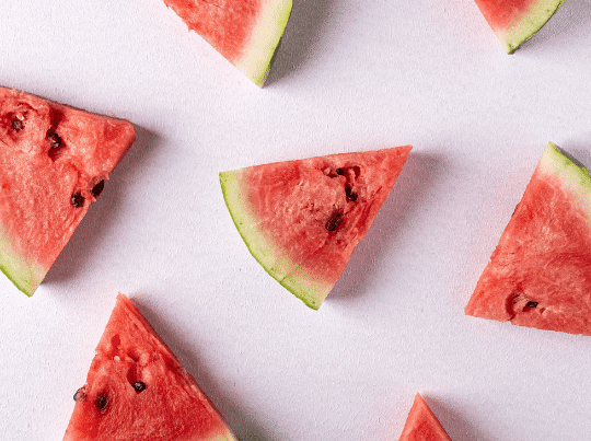 Top 4 des fruits d'été