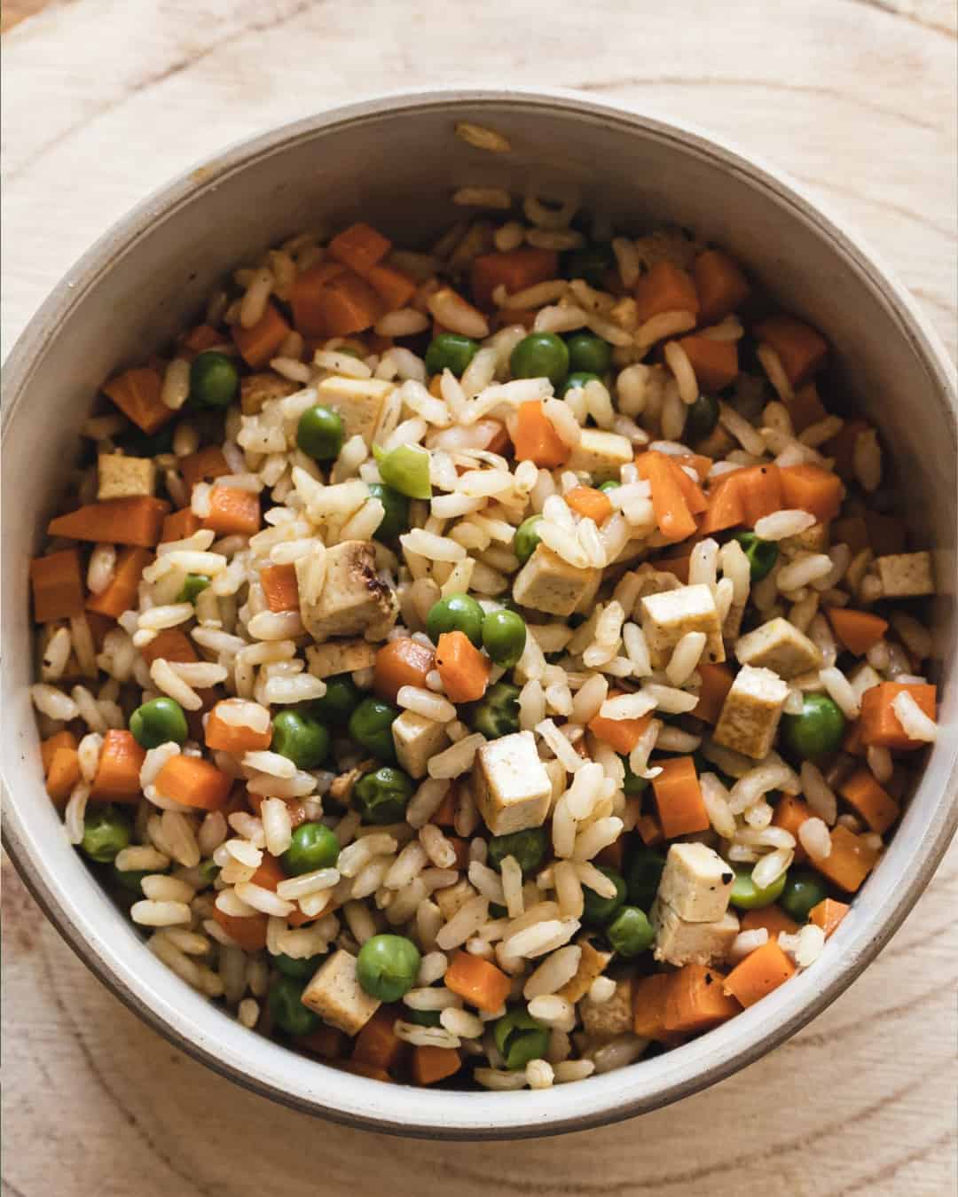 Riz Cantonnais : Vegan
