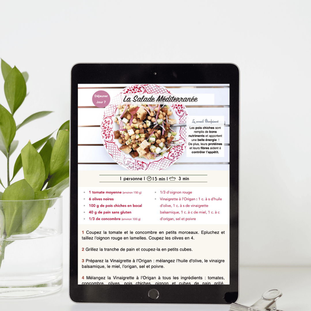 fiche recette la bienfaisante cure