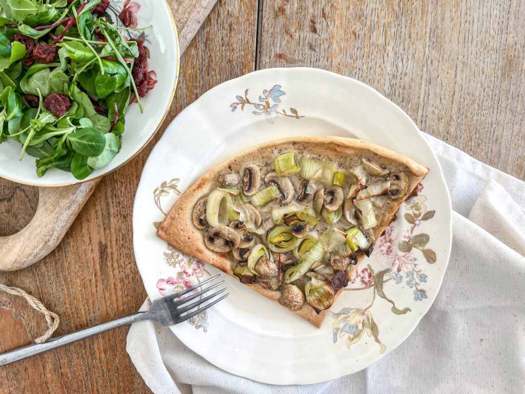 Tarte champignons