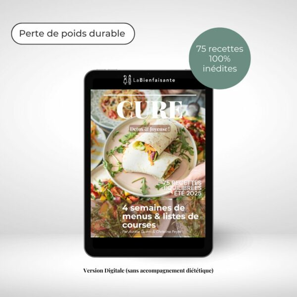Ebook - 4 semaines de menus